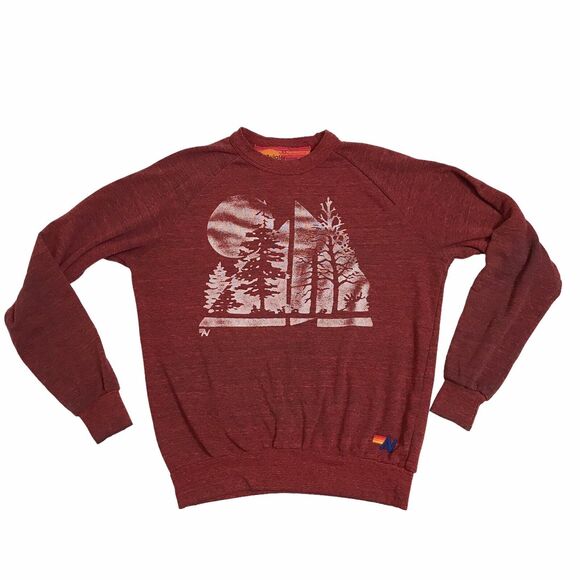 Aviator Nation Sweaters - Aviator Nation XS Sunset Graphic Crewneck